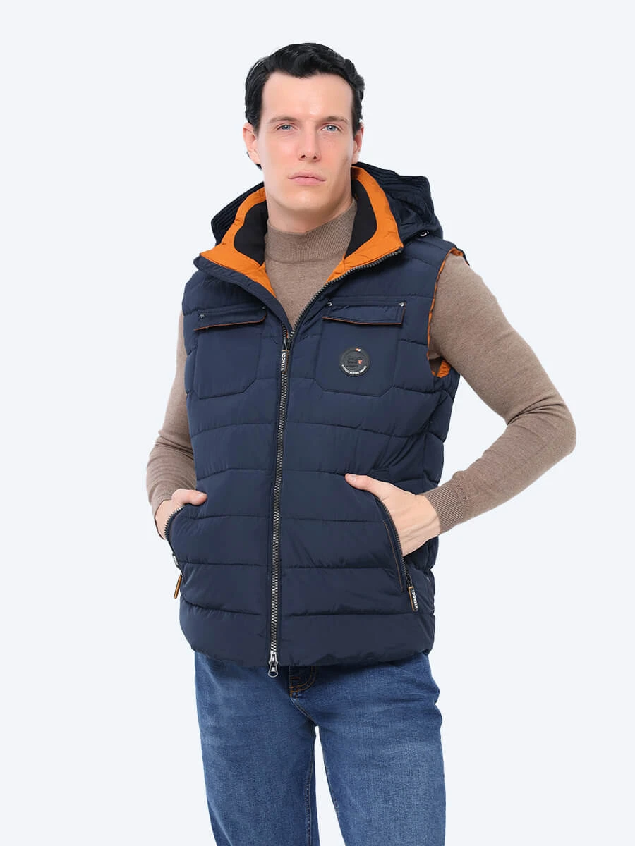 синий