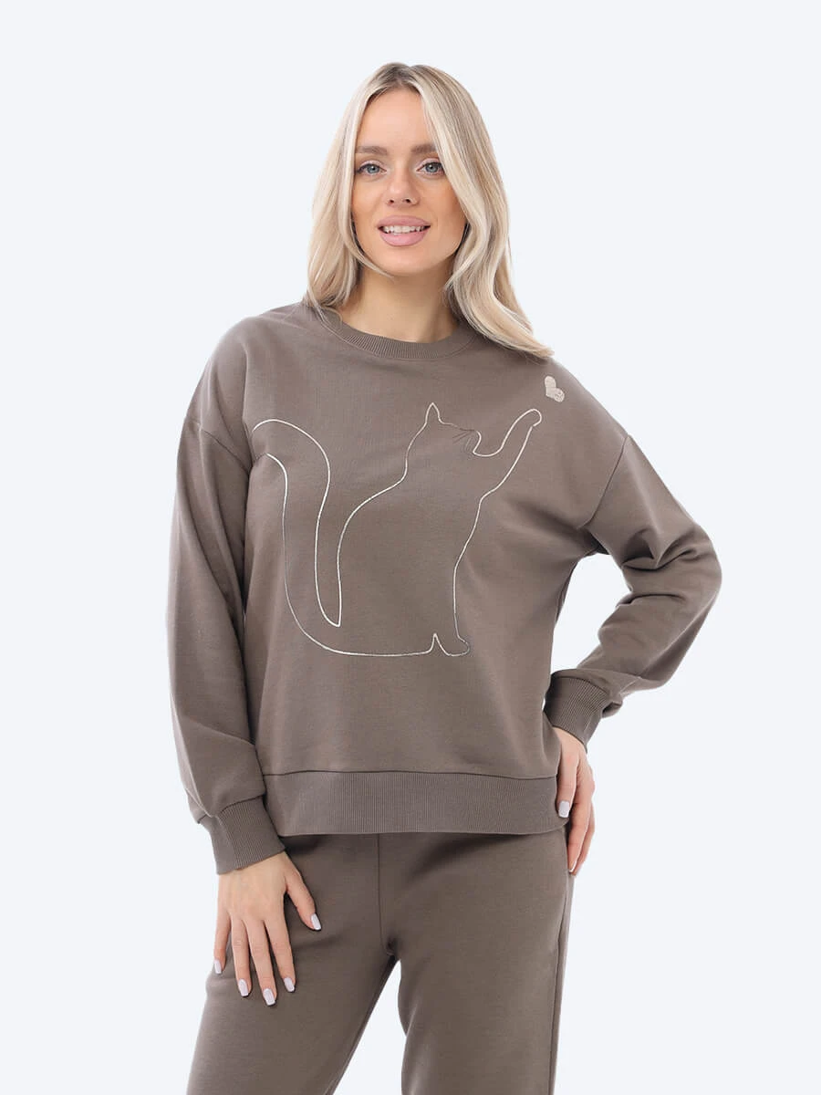 коричневый