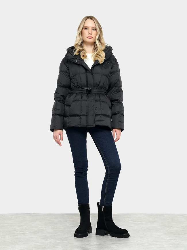 Ботинки женские демисезонные, цвет черный, натуральный спилок 7210322 | 10