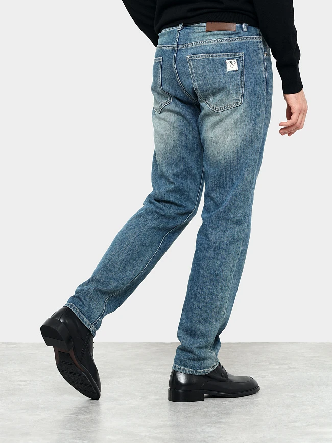 Ботинки мужские демисезонные, цвет черный, натуральная кожа M1022989 | 8