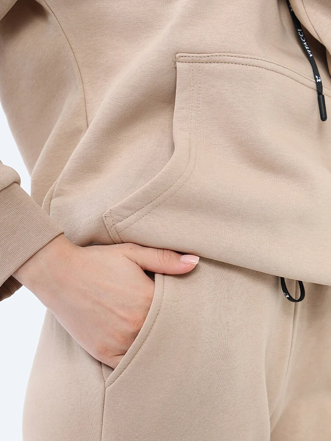 Комплект (джемпер с капюшоном+брюки+жилет) женские всесезонные EF8510-08 | 8