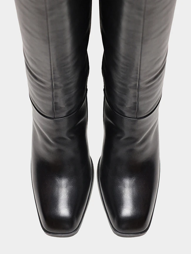 Сапоги женские зимние, цвет черный, натуральная кожа 1494568M | 5