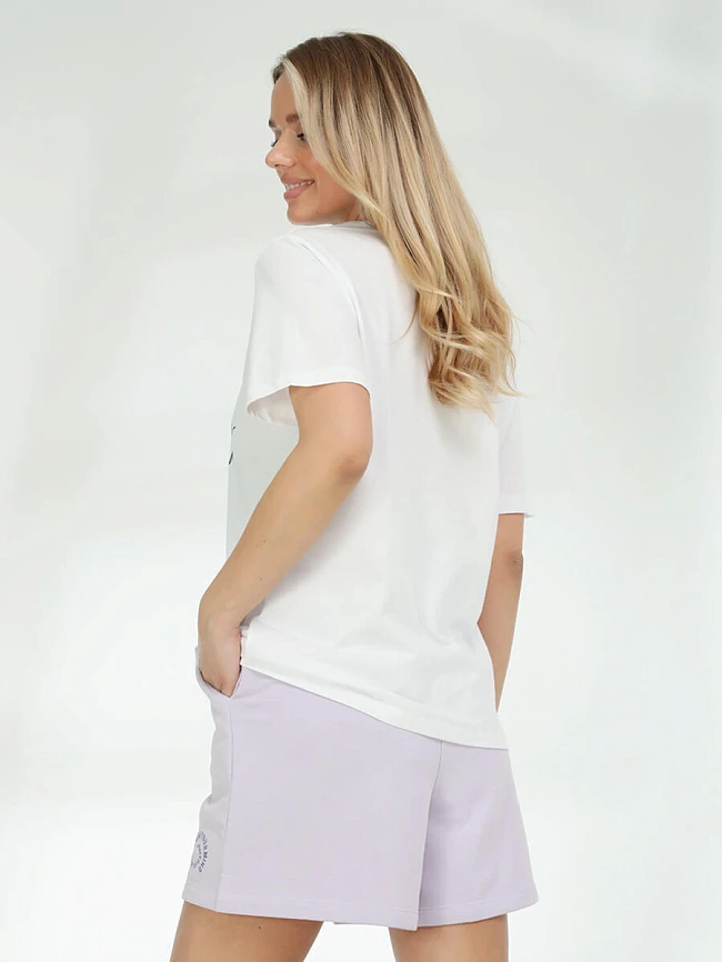 Костюм спортивный (футболка+шорты) женские всесезонные TEset05-17 | 7