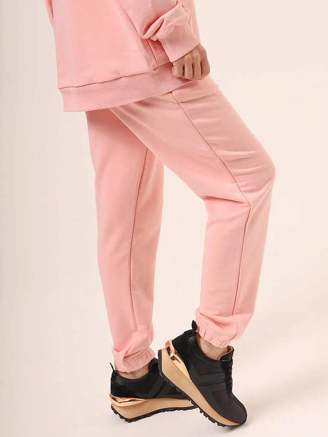 Костюм спортивный (худи+брюки) женские всесезонные SP8400-11 | 4