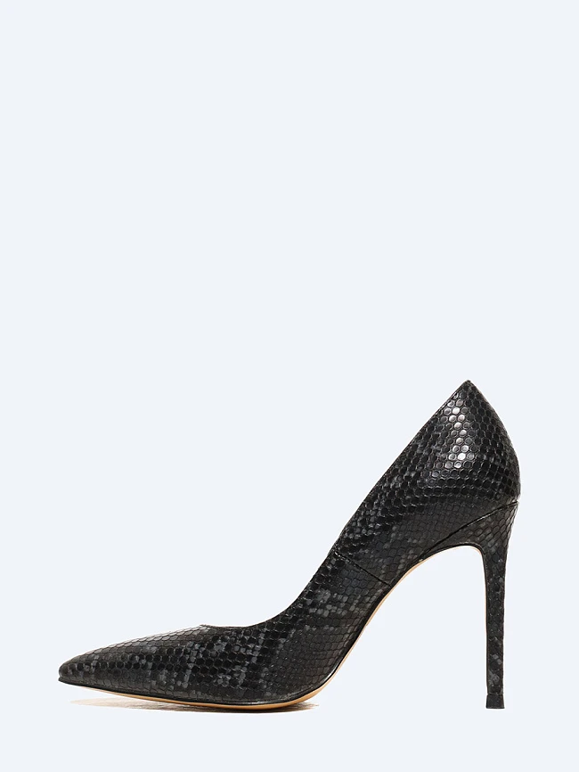 Туфли женские всесезонные, цвет черный, искусственная кожа 6550301 | 3