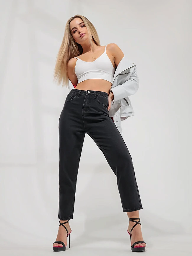 Джинсы женские всесезонные JE390-1 | 6