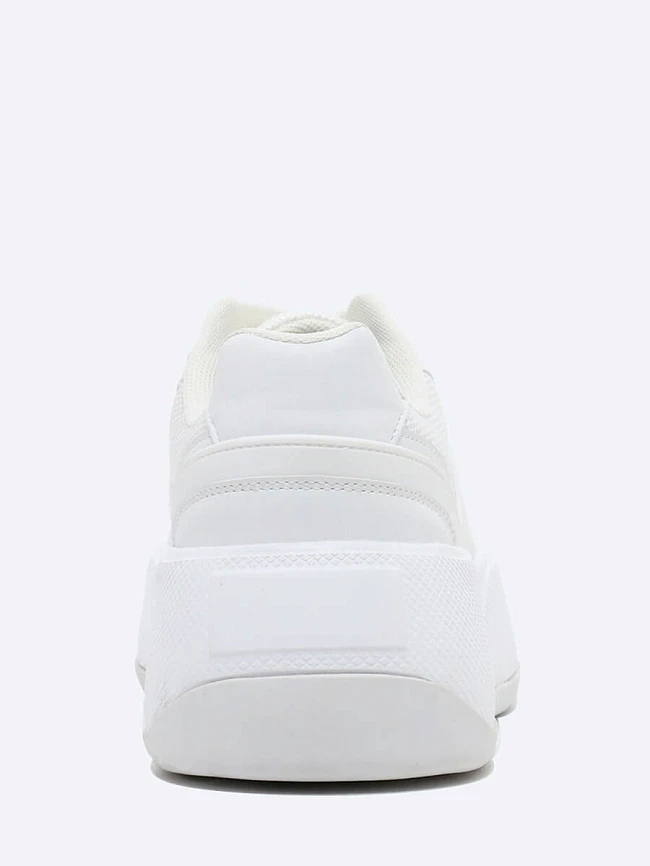 Кеды женские демисезонные, цвет белый, искусственная кожа 5710051 | 5