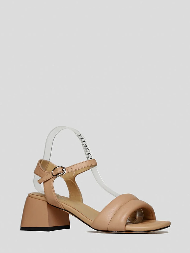 Босоножки женские летние, цвет бежевый, натуральная кожа 1398359 | 1