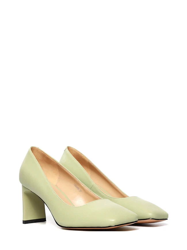 Туфли 1395405 женские цвет зеленый, натуральная кожа и полимерные материалы 1395405         | 8