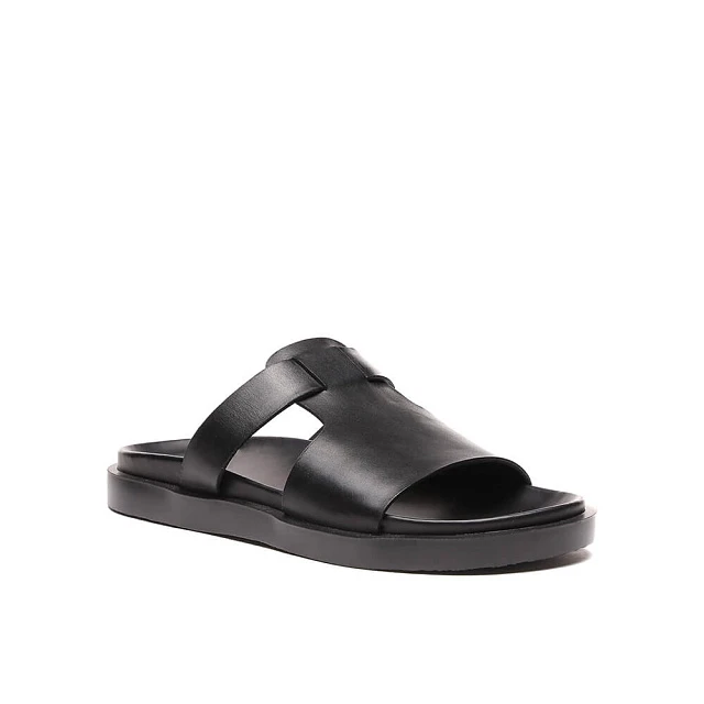 Сабо M113721 мужские цвет черный, натуральная кожа M113721         | 1