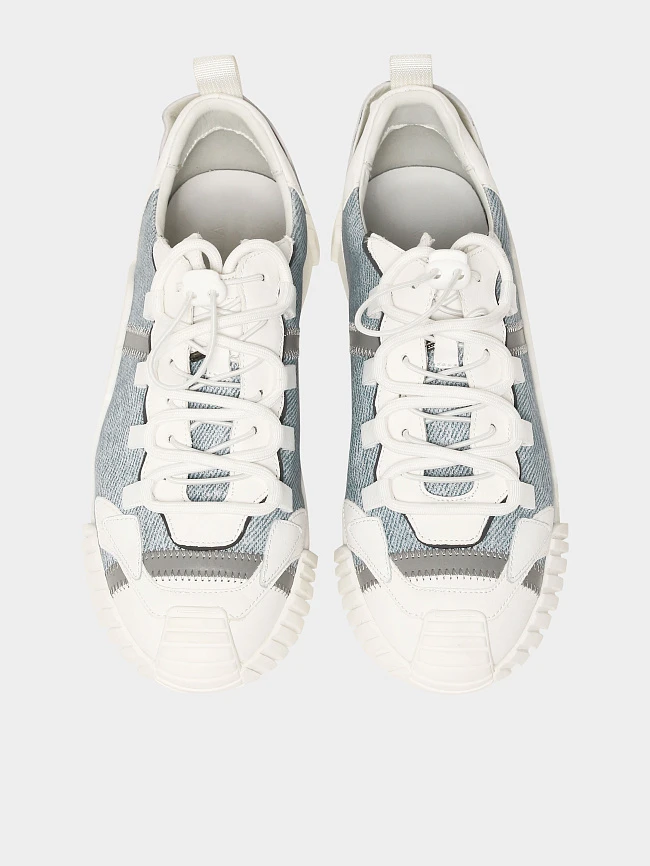 Кеды мужские демисезонные, цвет белый, натуральный нубук/натуральная кожа M1781857 | 5