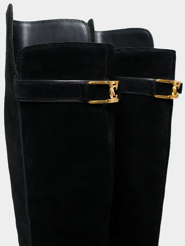 Сапоги женские зимние, цвет черный, натуральный спилок 1494577M | 6