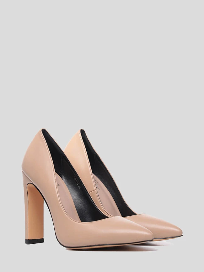 Туфли женские всесезонные, цвет бежевый, искусственная кожа 1398775 | 6