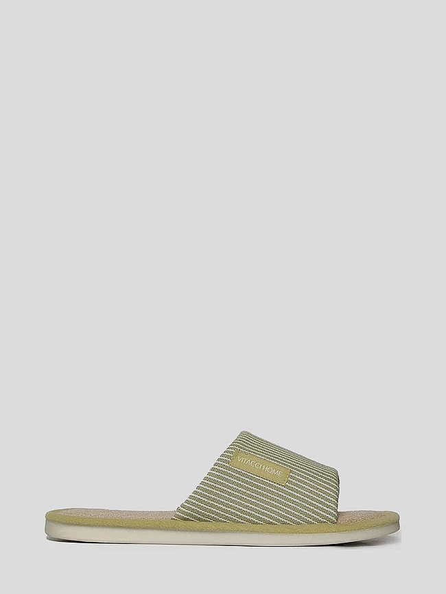 Тапочки домашние SLIP821-19 женские цвет салатовый, текстиль SLIP821-19      | 2