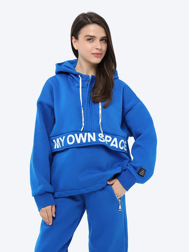 Комплект (джемпер с капюшоном+брюки) женские всесезонные EF8501-05 | 5