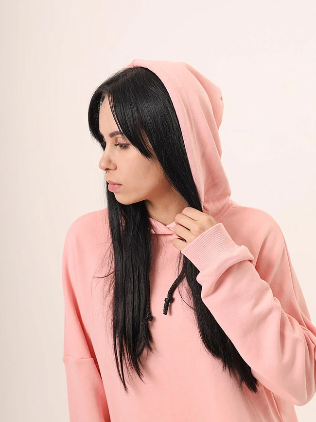 Костюм спортивный (худи+брюки) женские всесезонные SP8400-11 | 5