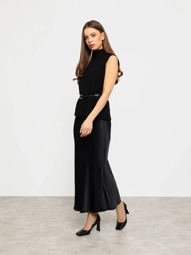 Туфли женские всесезонные, цвет черный, натуральная кожа 1494699 | 8