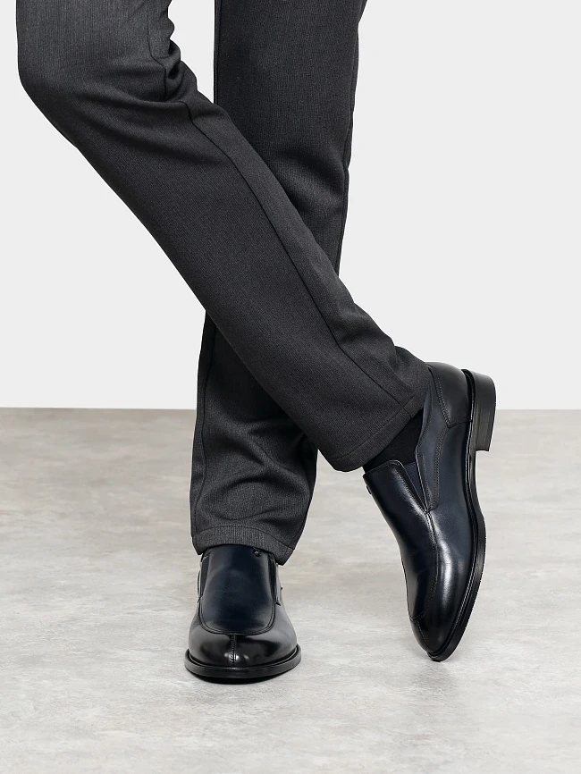 Туфли мужские всесезонные, цвет синий, натуральная кожа M1022922 | 9