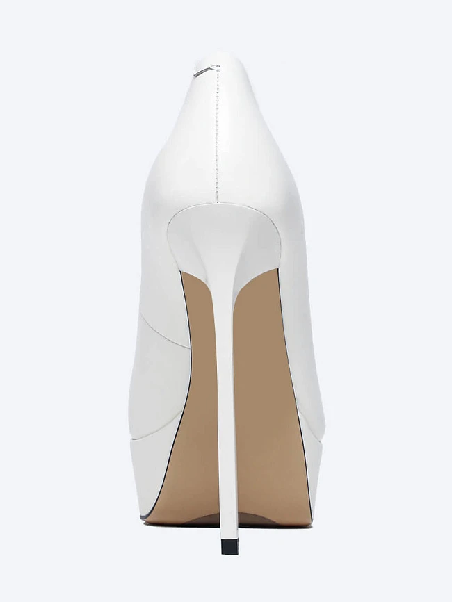 Туфли женские всесезонные, цвет молочный, натуральная кожа 944031 | 5