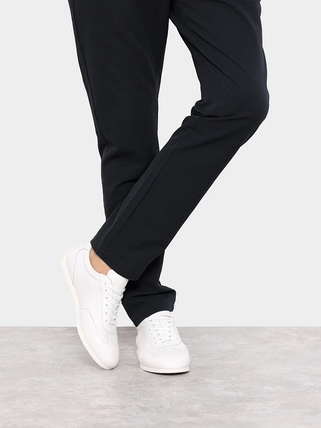 Кеды мужские демисезон; лето;, цвет белый, натуральная кожа M254417 | 7