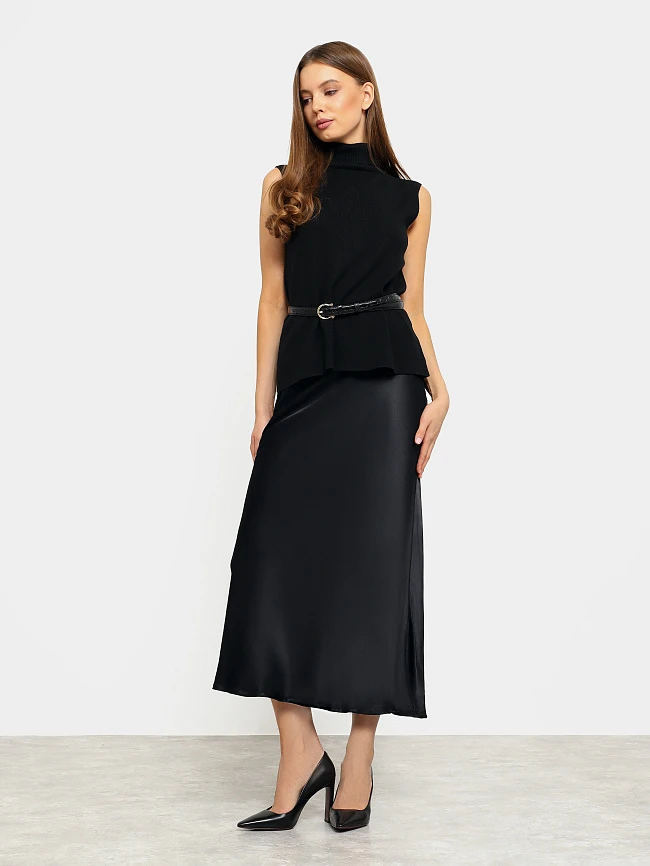 Туфли женские всесезонные, цвет черный, натуральная кожа 497034 | 8