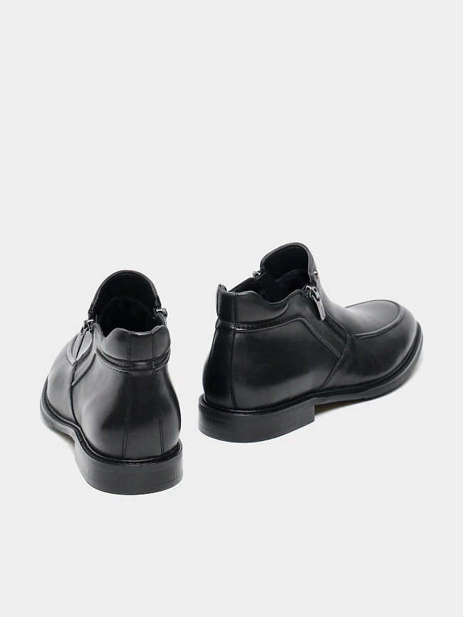 Ботинки мужские демисезонные, цвет черный, натуральная кожа M1782147 | 3