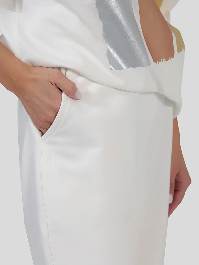 Костюм спортивный (футболка+брюки) женские всесезонные TEset06-02 | 6