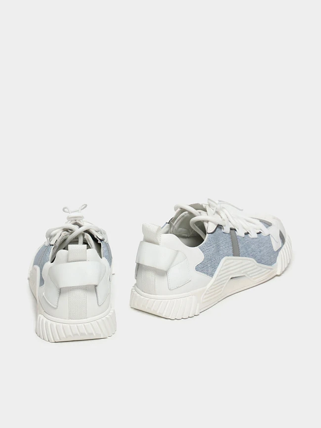 Кеды мужские демисезонные, цвет белый, натуральный нубук/натуральная кожа M1781857 | 4