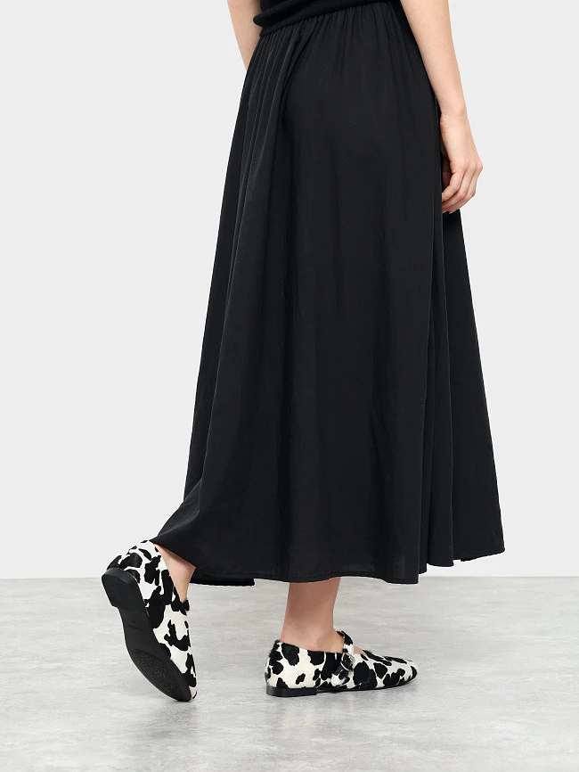 Балетки женские всесезонные, цвет мультиколор, натуральный мех (пони) 7210422 | 8