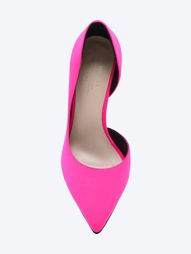 Туфли женские всесезонные, цвет фуксия, текстиль 2390127 | 4
