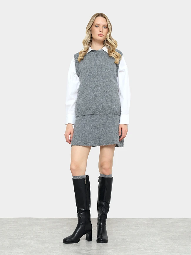 Сапоги женские демисезонные, цвет черный, натуральная кожа 944274 | 10