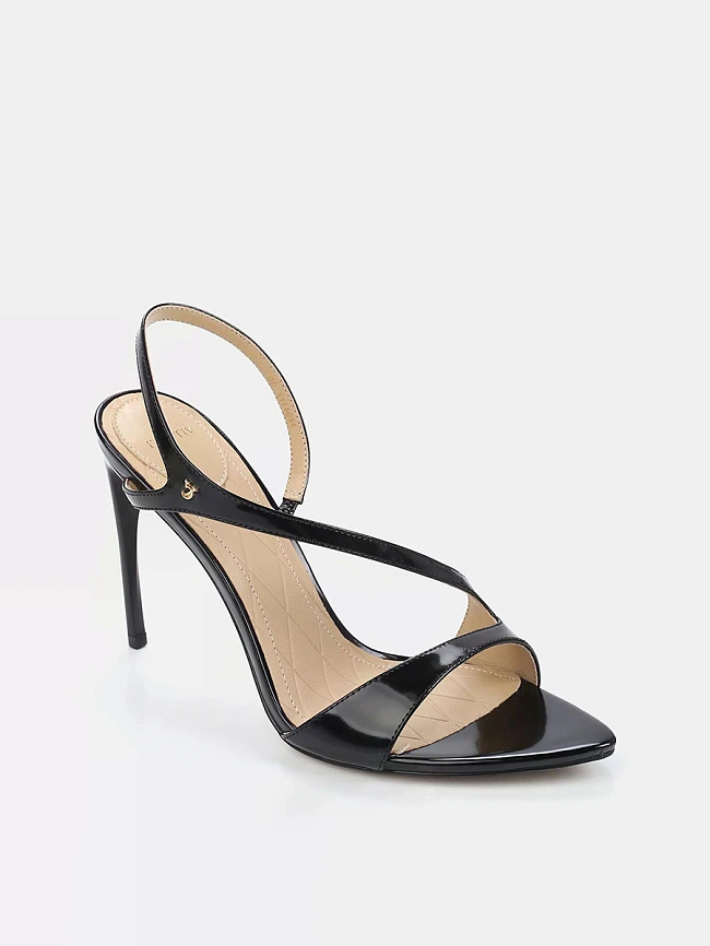 Босоножки женские летние, цвет черный, натуральная кожа 1494117 | 2