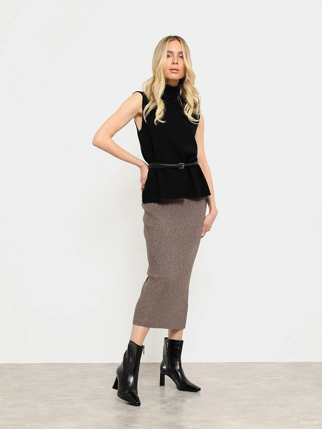 Полусапоги женские всесезонные, цвет черный, натуральный наплак 944224 | 8