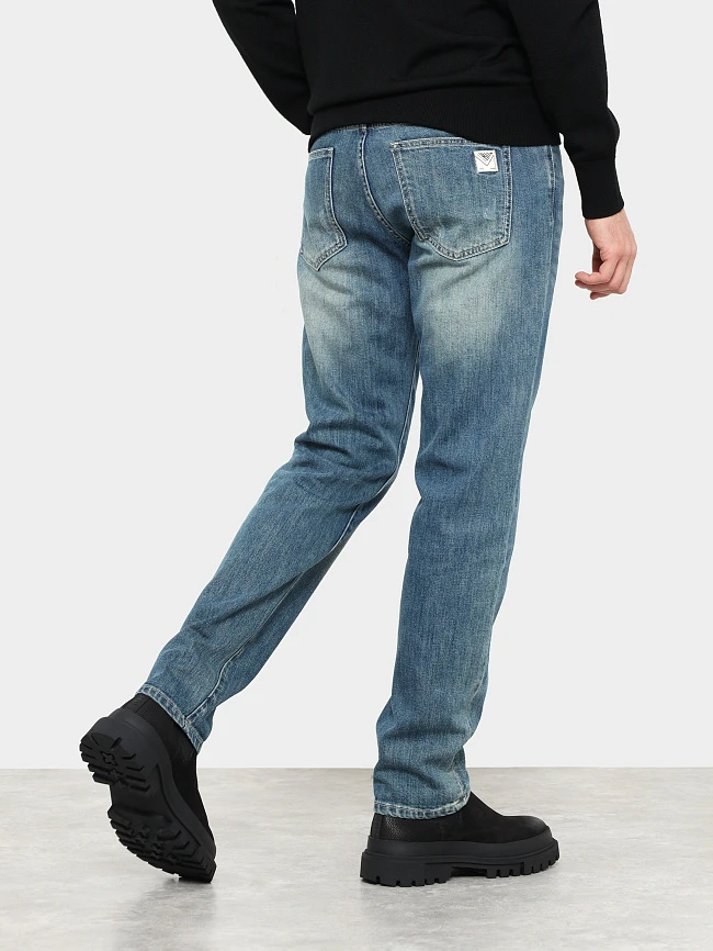 Ботинки мужские демисезонные, цвет черный, натуральный нубук M1023014 | 8