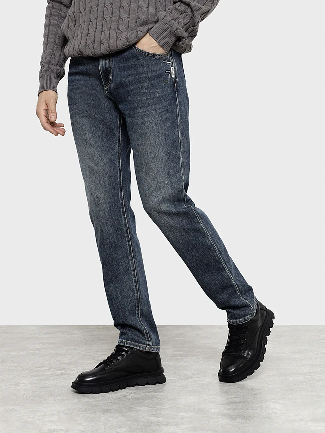 Полуботинки мужские зимние, цвет черный, натуральная кожа M1782018M | 6