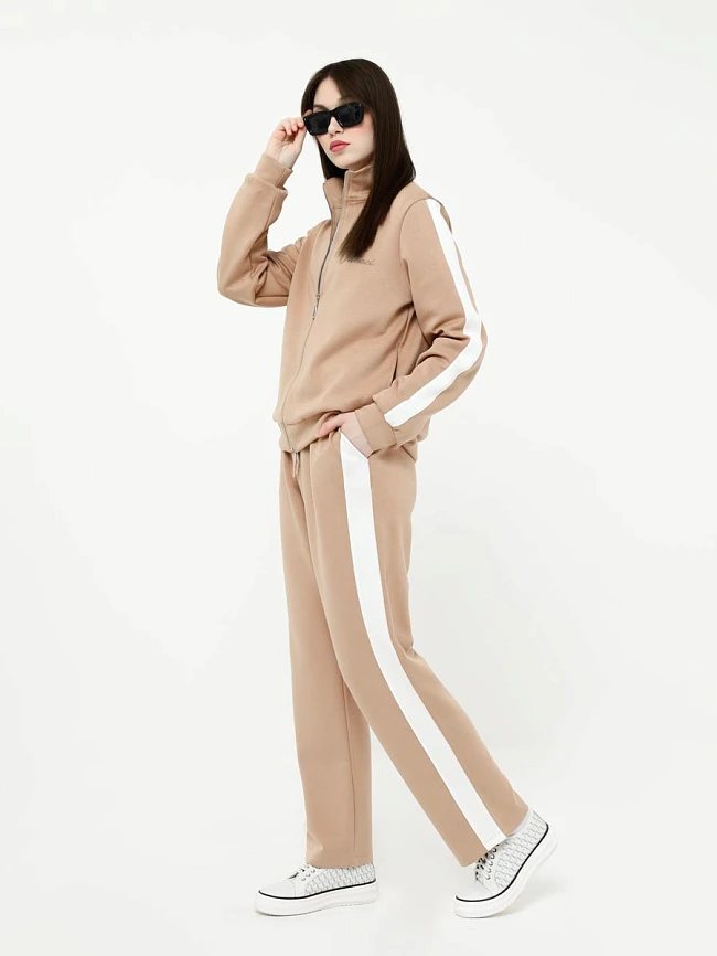 Комплект (толстовка+брюки) женские демисезонные KA17552-08 | 2