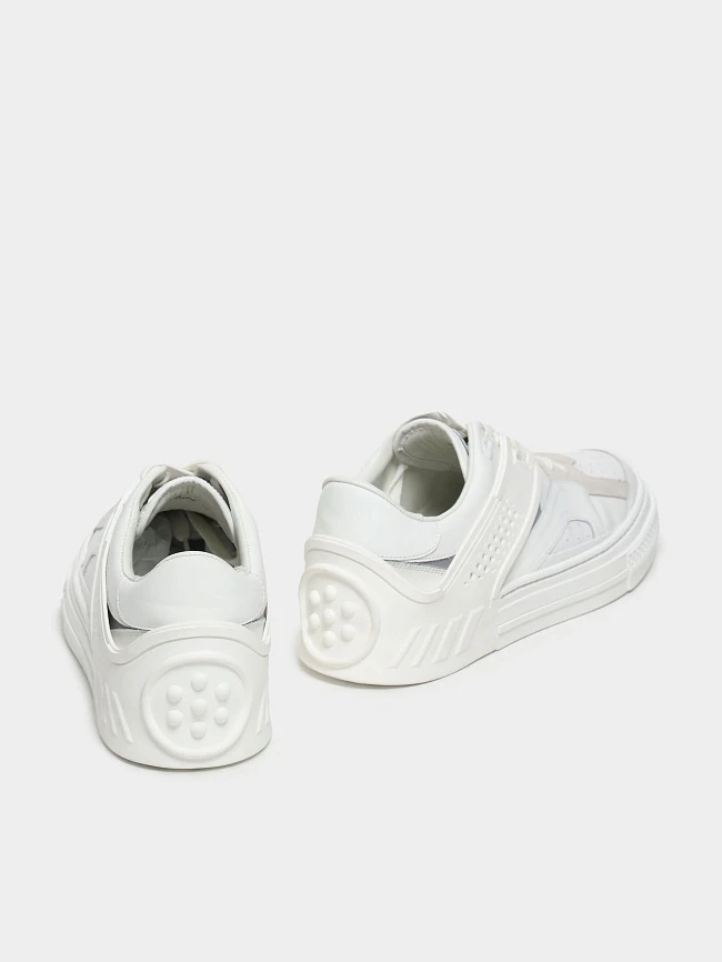 Кеды мужские демисезонные, цвет белый, натуральная кожа M1781878 | 3