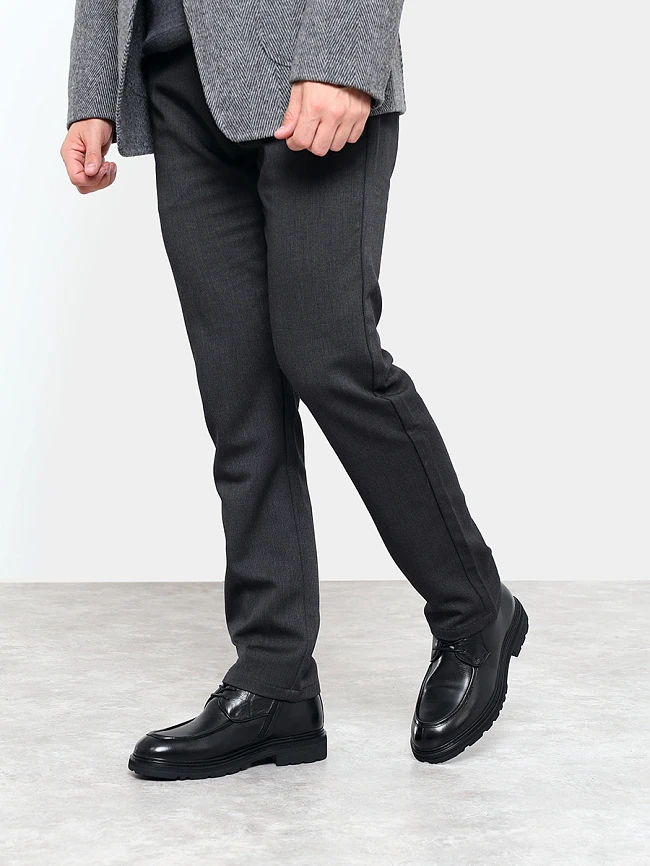 Ботинки мужские зимние, цвет черный, натуральная кожа M1782172M | 6