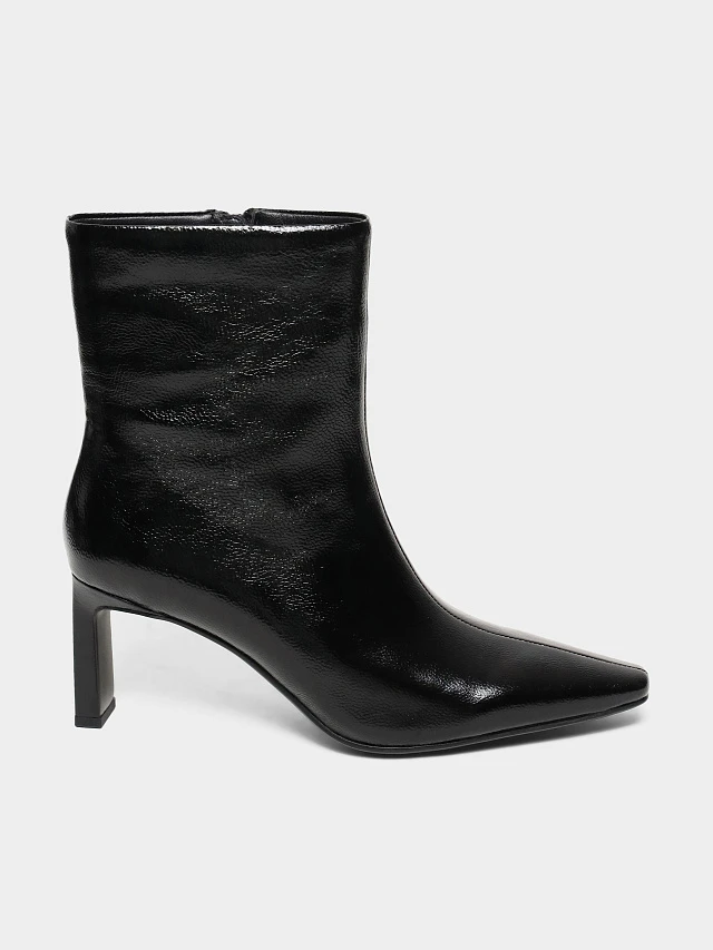 Полусапоги женские всесезонные, цвет черный, натуральный наплак 944224 | 1