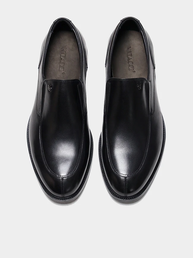 Туфли мужские всесезонные, цвет черный, натуральная кожа M1022921 | 5