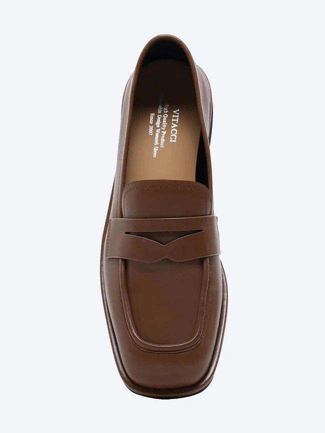 Лоферы 7990019 женские цвет коричневый, натуральная кожа 7990019 | 4