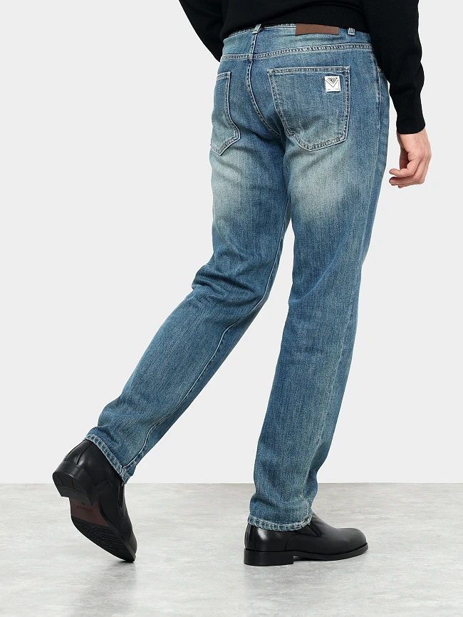 Ботинки мужские демисезонные, цвет черный, натуральная кожа M1023028 | 8