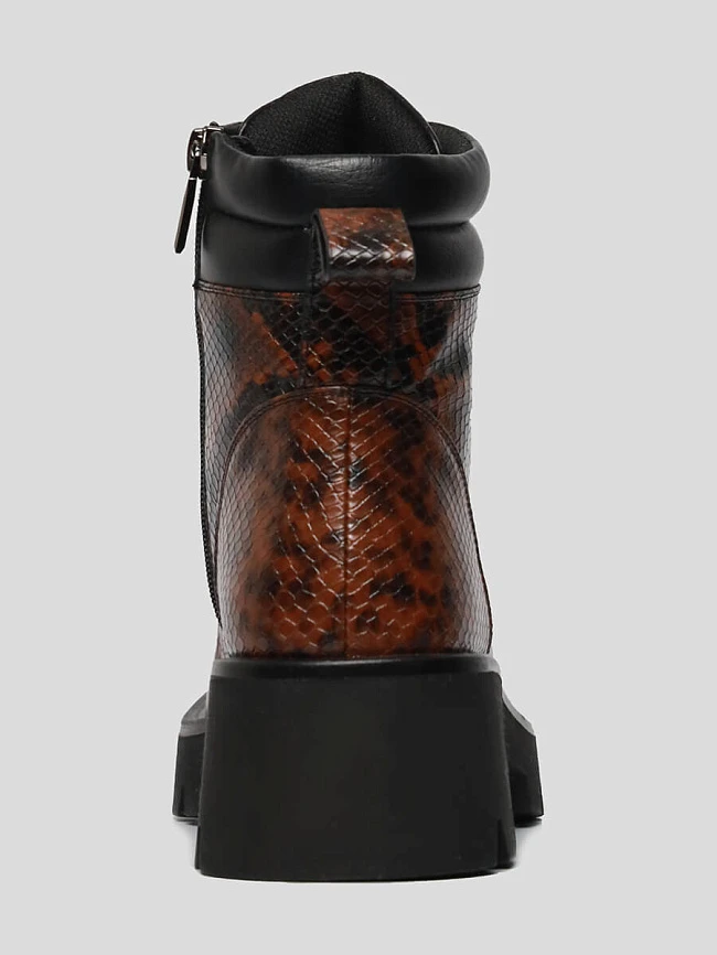 Ботинки 1844194M женские цвет коричневый, искусственная кожа 1844194M        | 4