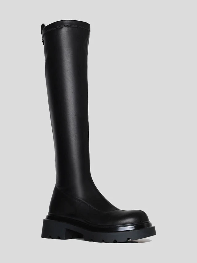 Сапоги 1847756 женские цвет черный, искусственная кожа 1847756         | 1