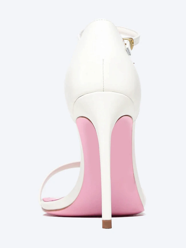 Босоножки женские летние, цвет молочный, натуральная кожа 1494146 | 5