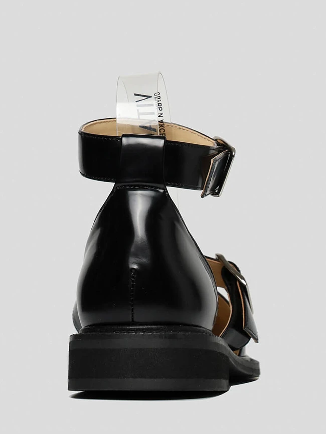 Туфли 1820140 женские цвет черный, натуральная кожа 1820140         | 5