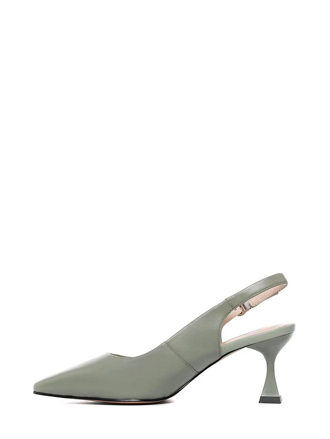 Босоножки 1845509 женские цвет салатовый, натуральная кожа 1845509         | 3