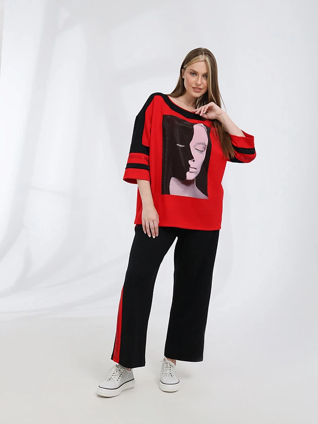 Комплект (джемпер+брюки) женские всесезонные MI3200-03 | 1