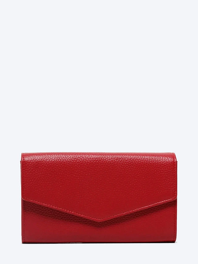 Кошельки SUP068-03 женские цвет красный, натуральная кожа SUP068-03 | 1