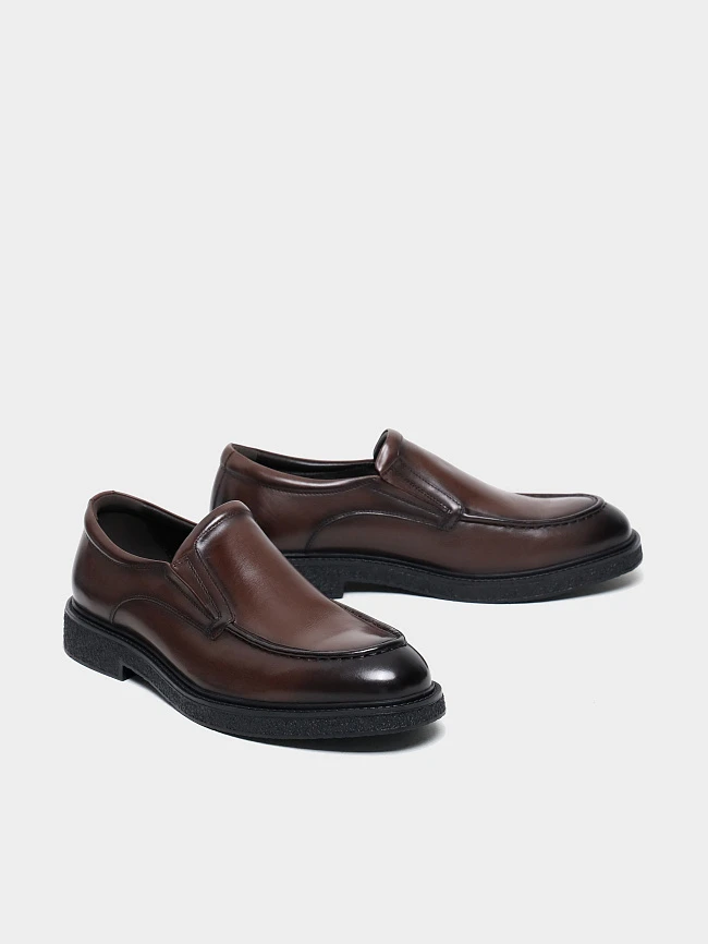 Туфли мужские всесезонные, цвет коричневый, натуральная кожа M1782536 | 3